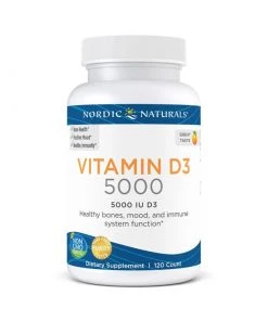 Vitamins Nordic Naturals Vitamin D3 5000IU 120sg