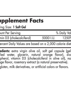 Vitamins Nordic Naturals Vitamin D3 5000IU 120sg