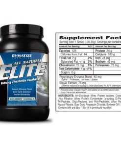Dymatize All Natural Elite Whey Protein 2lb (Gluten Free)