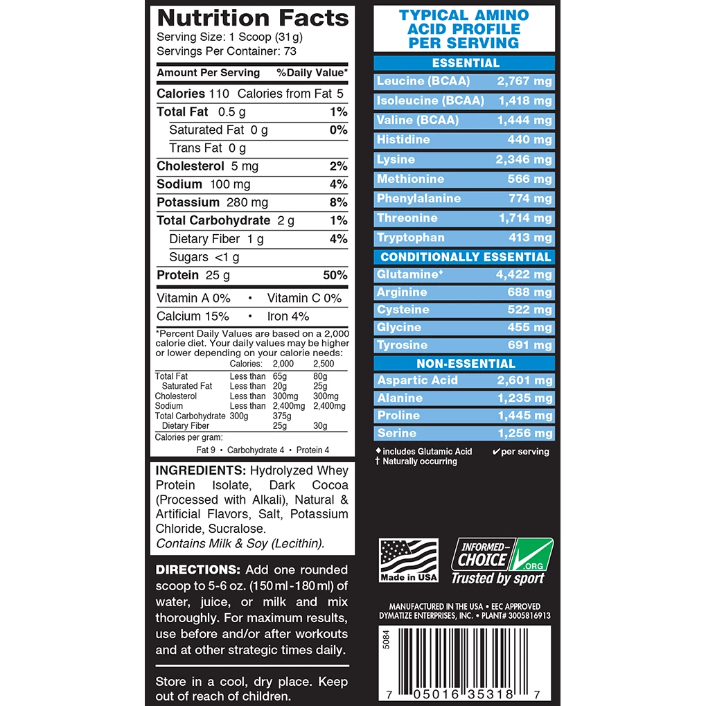 Protein Dymatize Iso-100 5lb