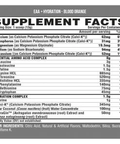 Nutrex EAA + Hydration 30 Servings Amino Acids