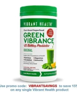 Greens & Reds Vibrant Health Green Vibrance 30 Servings