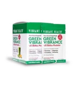 Vibrant Health Green Vibrance 15 Packets Greens & Reds