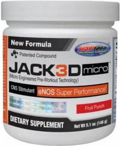 USP Labs Jack3D Micro 40 Serving Pre-Workout