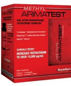 Testosterone Support Muscle Meds Methyl Arimatest 120C + Sub Zero 60T