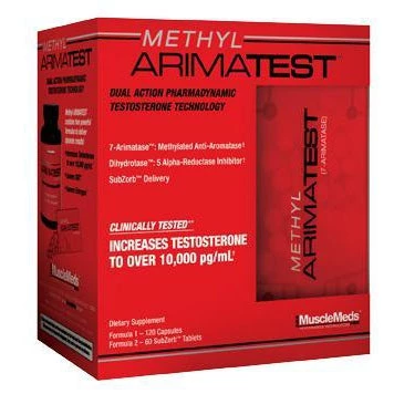 Testosterone Support Muscle Meds Methyl Arimatest 120C + Sub Zero 60T