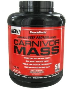 Muscle Meds Carnivore Mass 5.75lb Protein