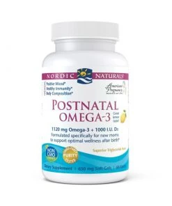 Nordic Naturals Postnatal Omega 3 60sg Essential Fatty Acids