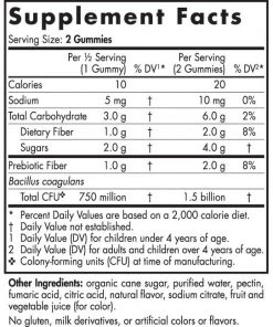 Nordic Naturals Probiotic Gummies KIDS 60ct Children's Vitamins
