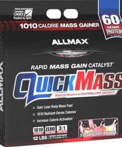 AllMax Nutrition Quickmass 12lb Weight Gainers