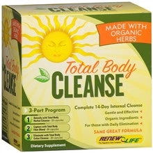 Renew Life Total Body Cleanse (3 Part Kit) Adrenal Support