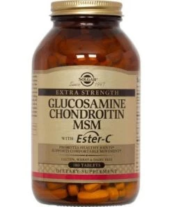 Solgar Glucosamine Chondrotin Msm With Ester C 180T Bone & Joint Health
