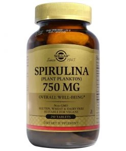 Solgar Spirulina 750mg 250T