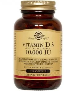 Vitamins Solgar Vitamin D3 10,000iu 120sg