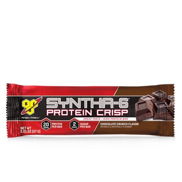 BSN Syntha-6 Crisp Protein Bars 12 Box